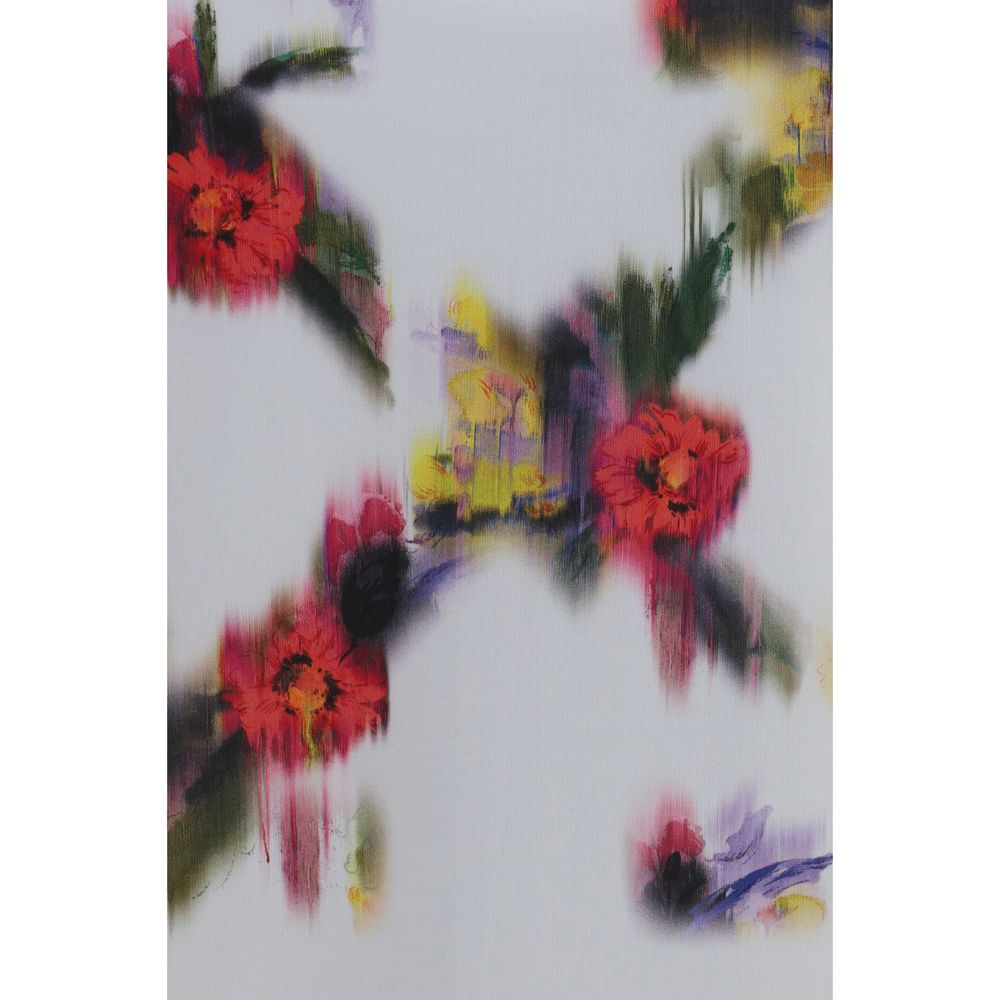 Cotton Arrow Flower T‑Shirt