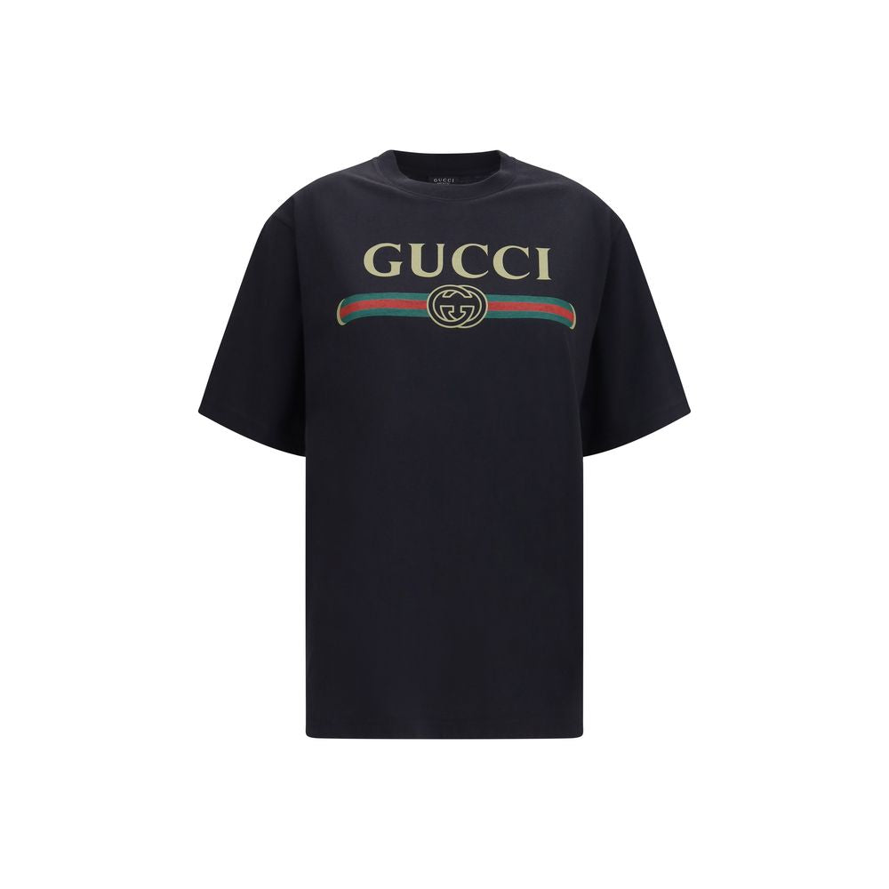 Cotton and Silk Jersey GG Web T-Shirt