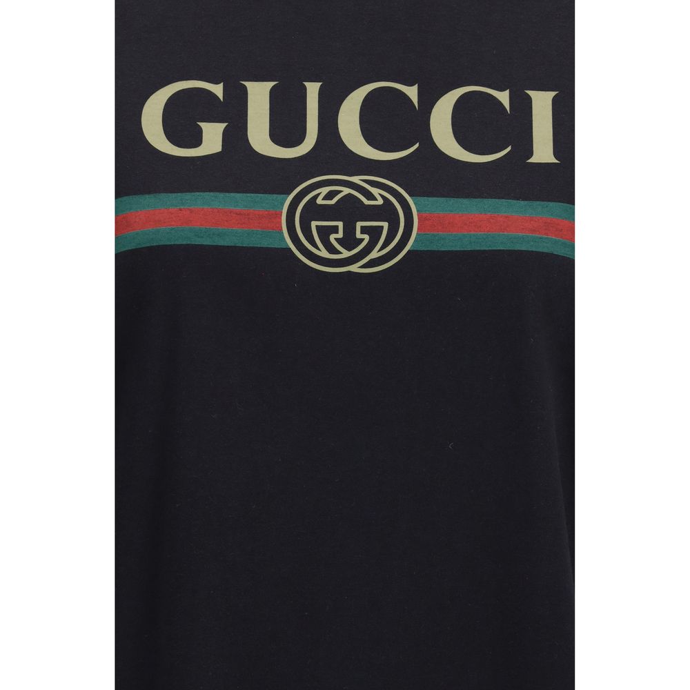 Cotton and Silk Jersey GG Web T-Shirt