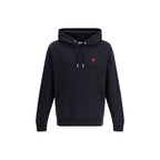 Black Cotton Hoodie