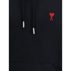 Black Cotton Hoodie