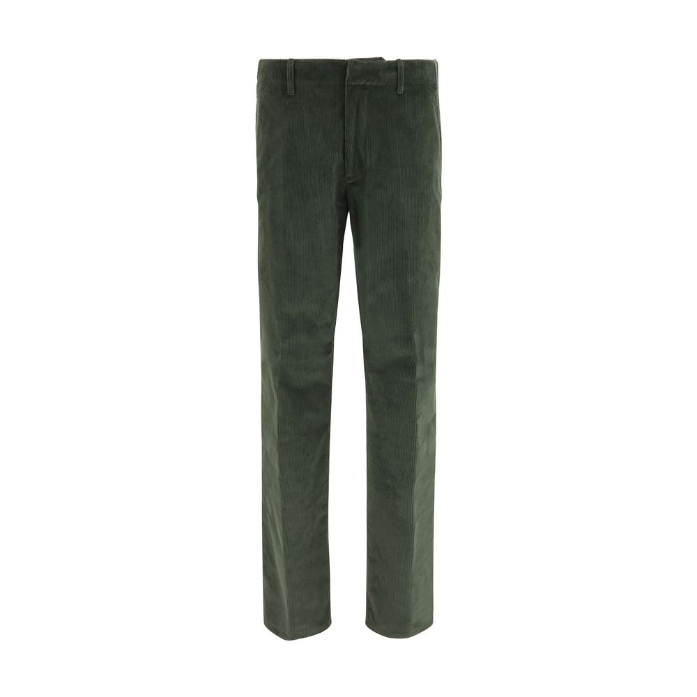 Roma Stretch Cotton Corduroy Pants