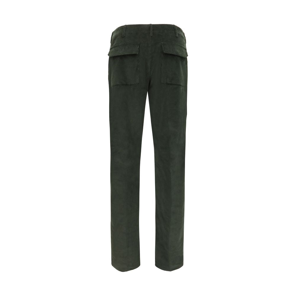 Roma Stretch Cotton Corduroy Pants