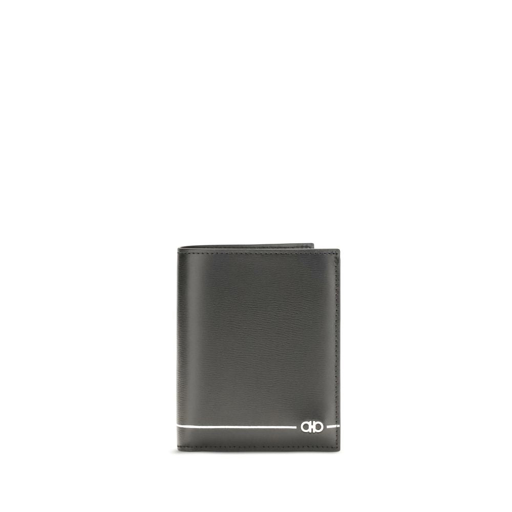 Calfskin Gancini Bifold Wallet