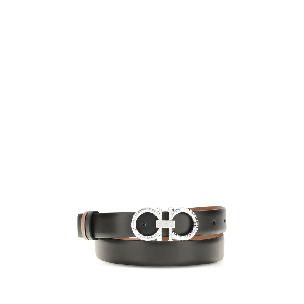 Calfskin Gancini Belt