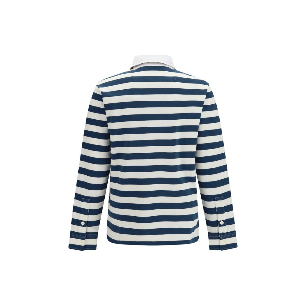 Striped Cotton Polo