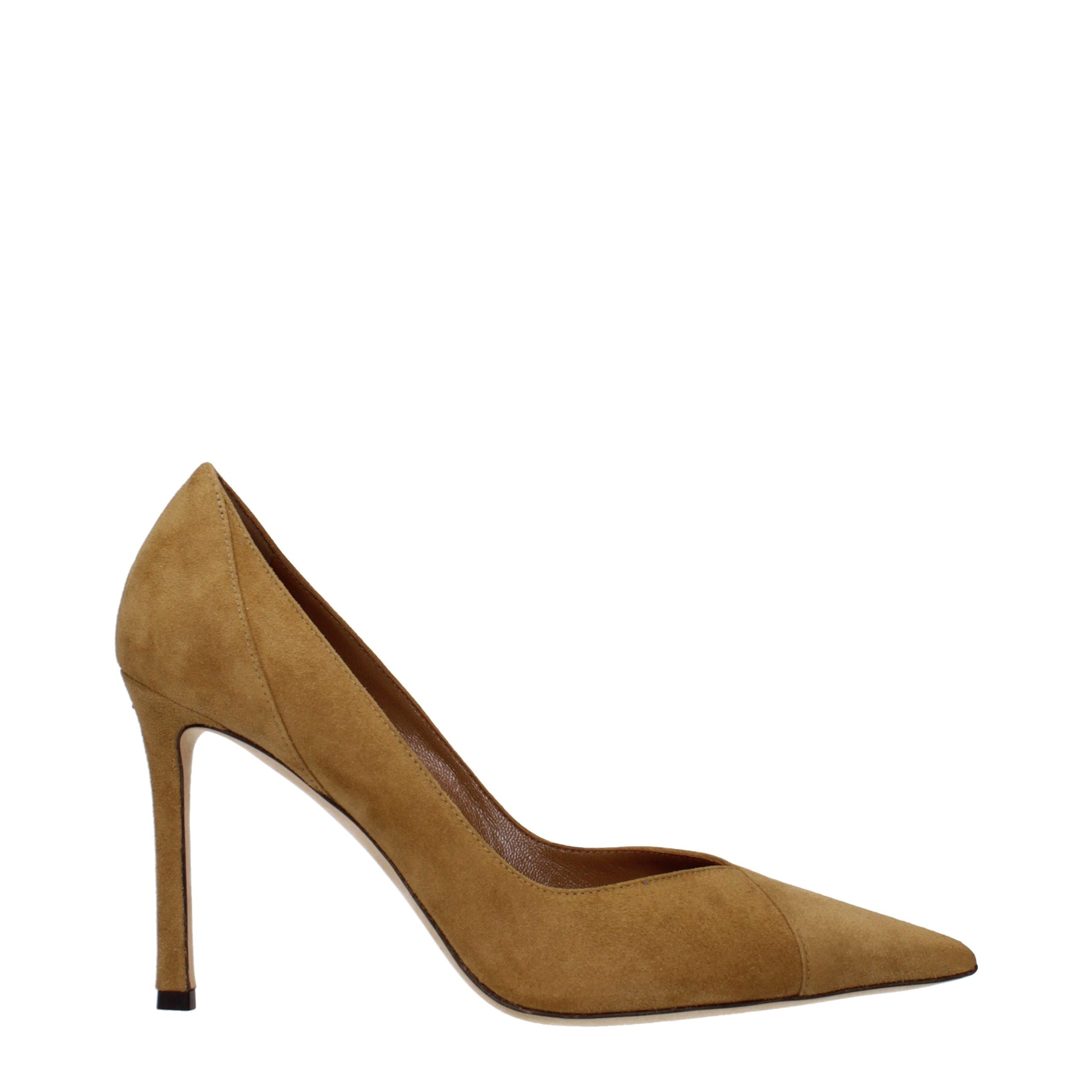 Suede High Heel Pumps