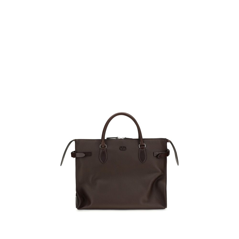 Large Calfskin Antibes Top Handle Bag
