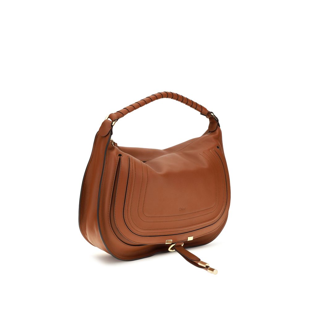 Calfskin Marcie Shoulder Bag