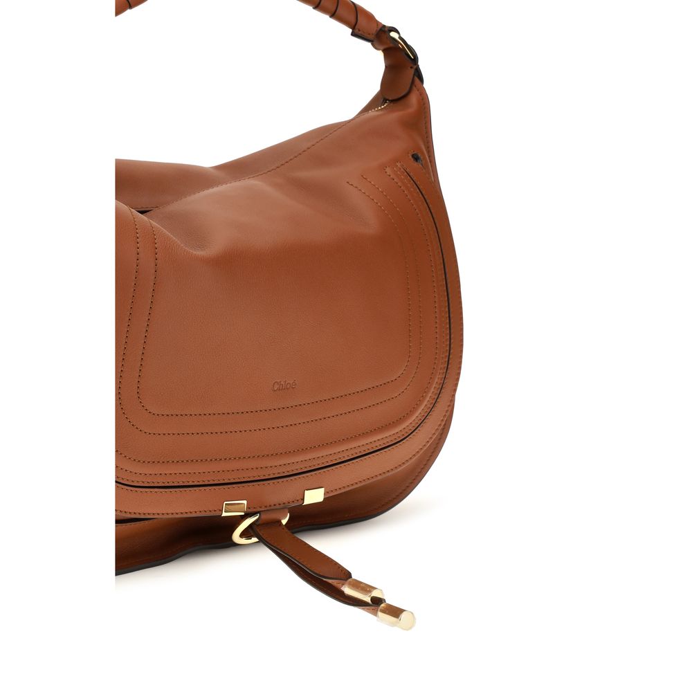 Calfskin Marcie Shoulder Bag