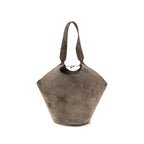 Small Calfskin Lotus Shoulder Bag