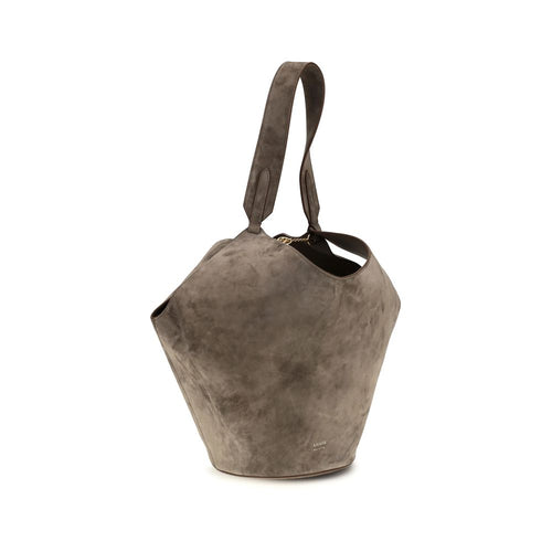 Small Calfskin Lotus Shoulder Bag