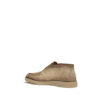 Suede Leather Digits Slip-On Loafers