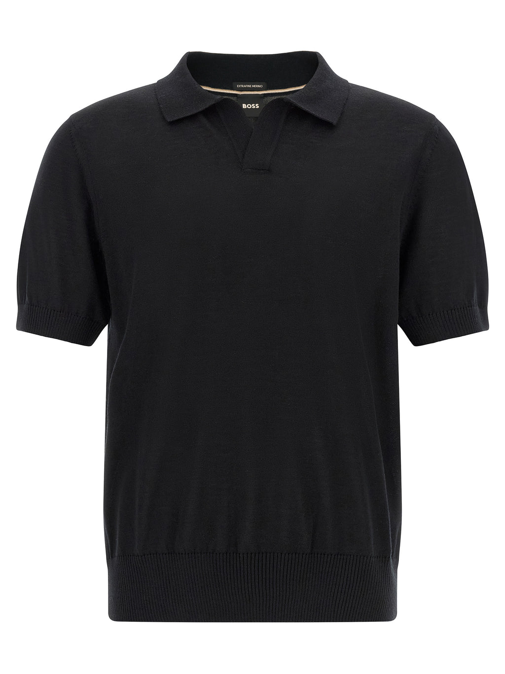 Merino Wool H-Lantoni Knitted Polo Shirt