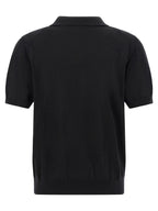 Merino Wool H-Lantoni Knitted Polo Shirt