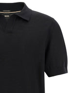 Merino Wool H-Lantoni Knitted Polo Shirt