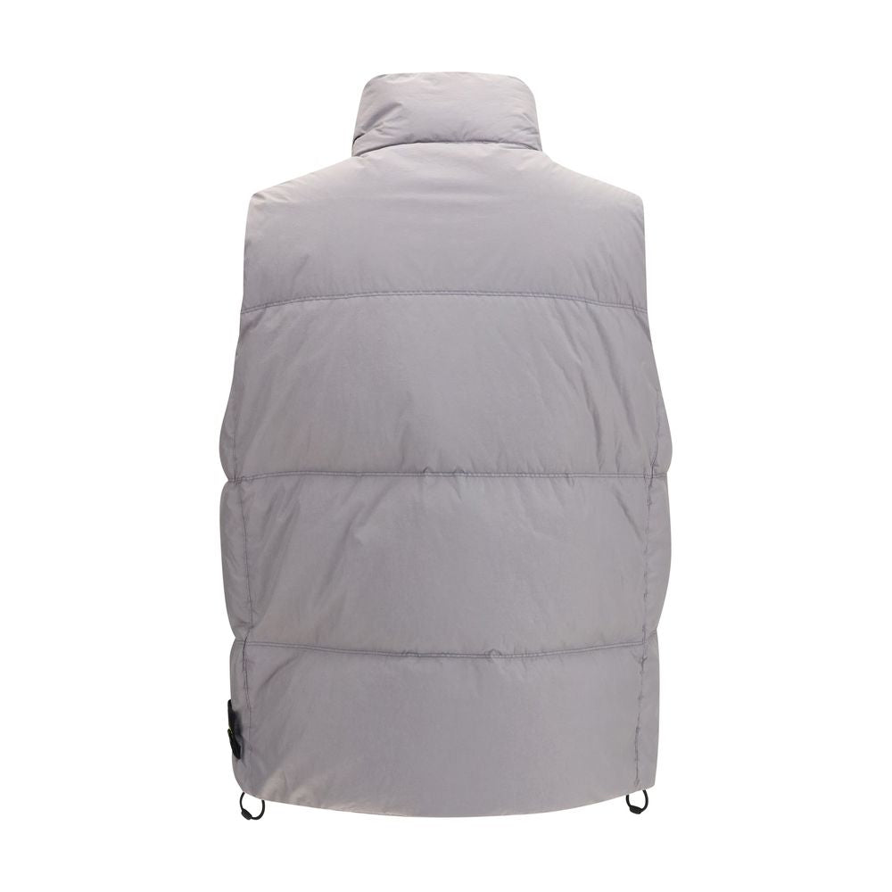 Gray Goose Down Full-Length Jacket