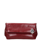 Red Leather Clutch