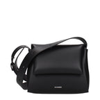Black Leather Crossbody Bag