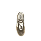 Upvillage Low Top Sneakers in Suede Split Leather and Nappa Calfskin