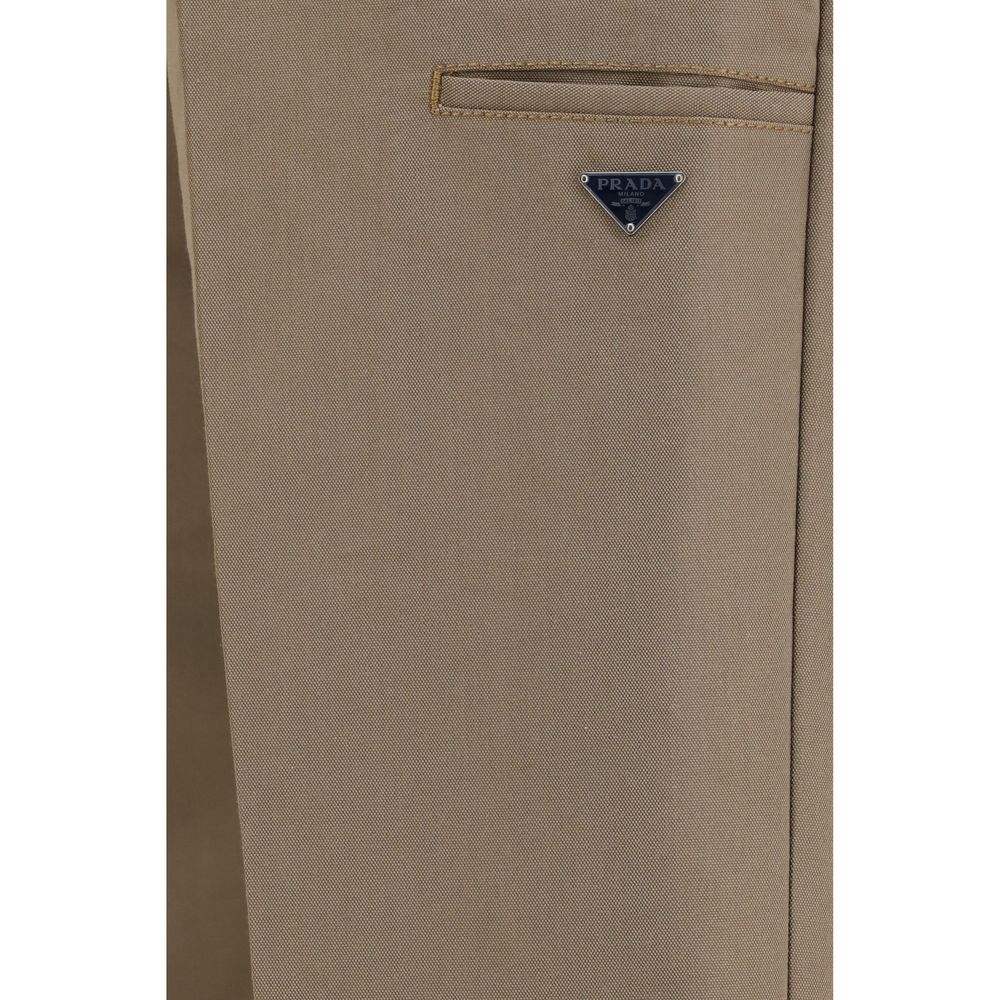 Oversized Technical Canvas Wide-Leg Pants