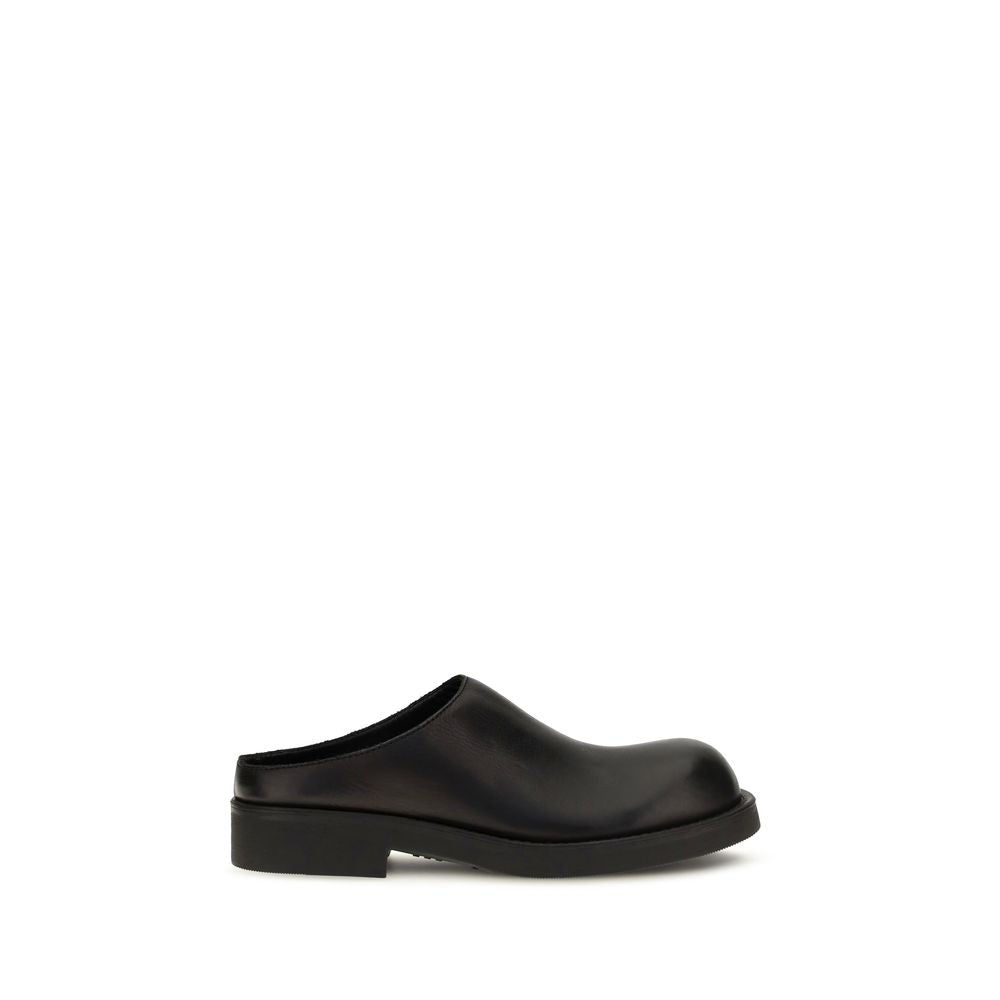 Calfskin Biker Mules