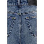 Oversized Cocoon Cotton Jeans