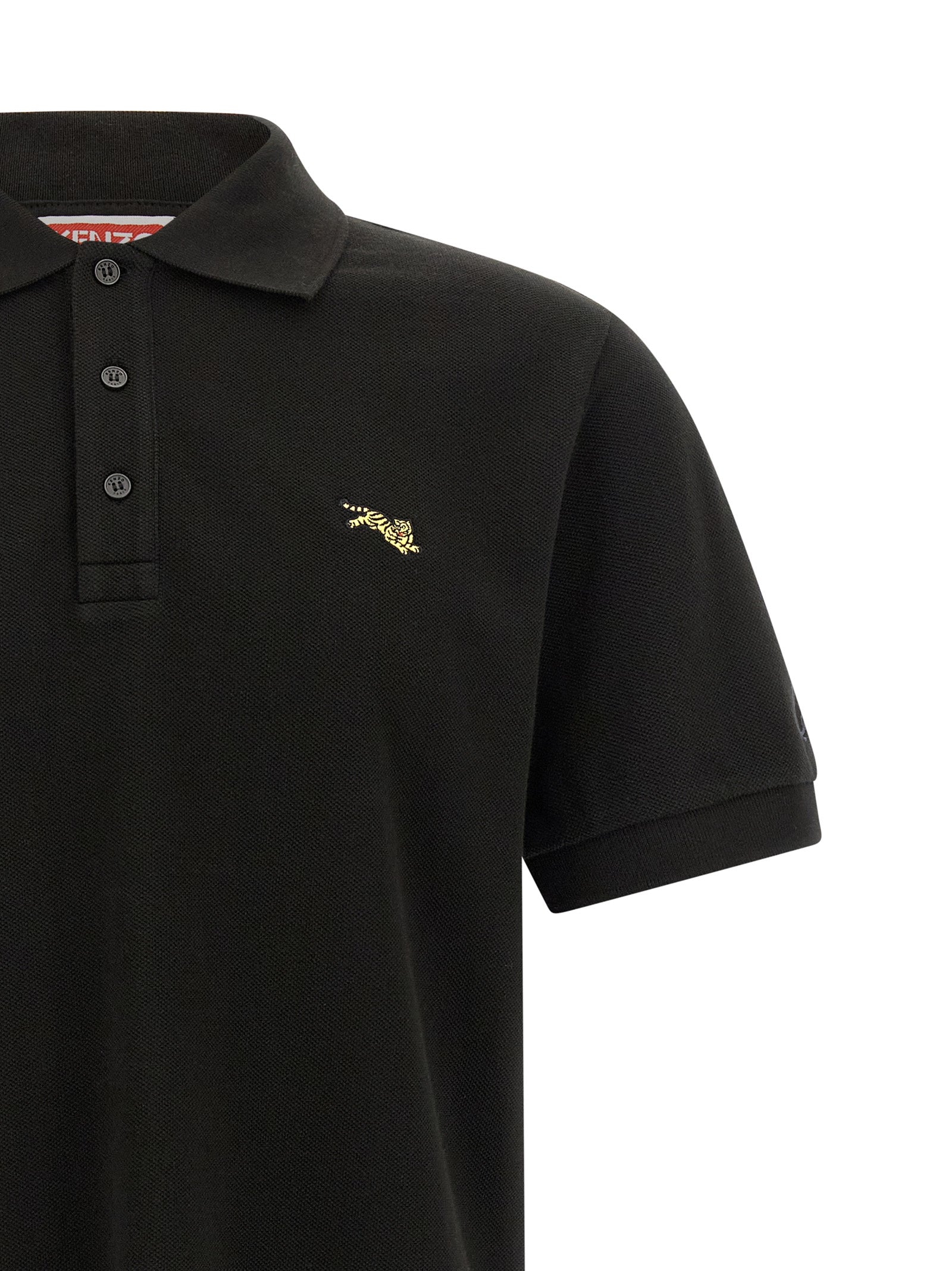 Happy Tiger Cotton Polo Shirt