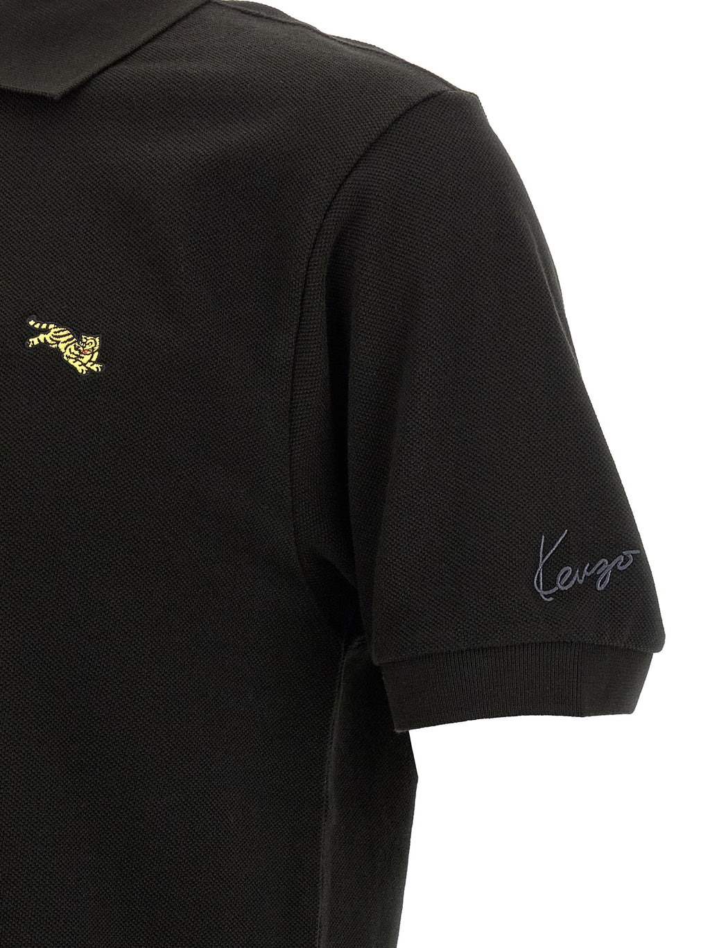 Happy Tiger Cotton Polo Shirt