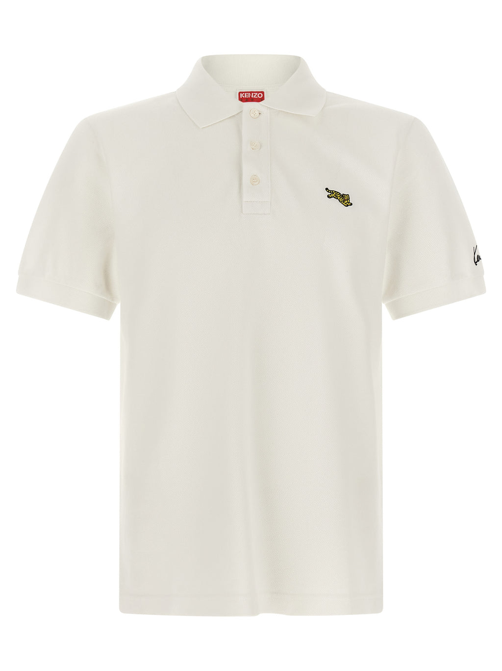 Cotton Happy Tiger Polo Shirt