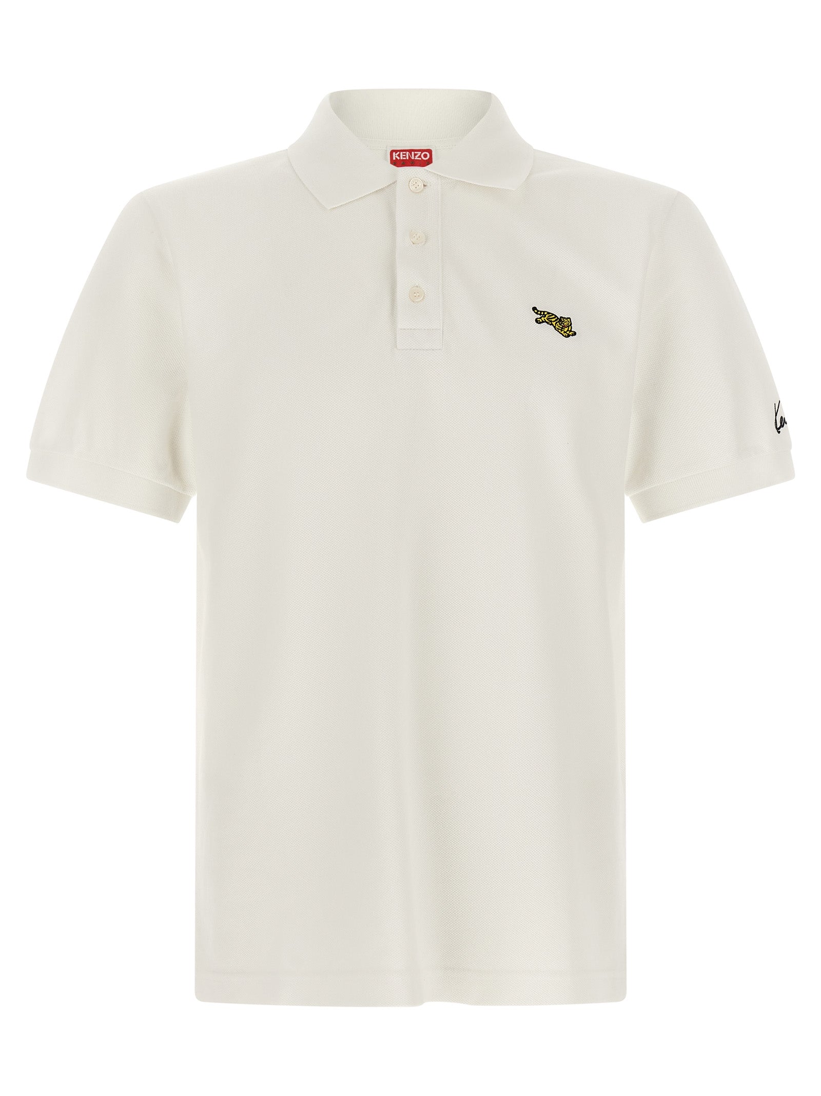 Cotton Happy Tiger Polo Shirt