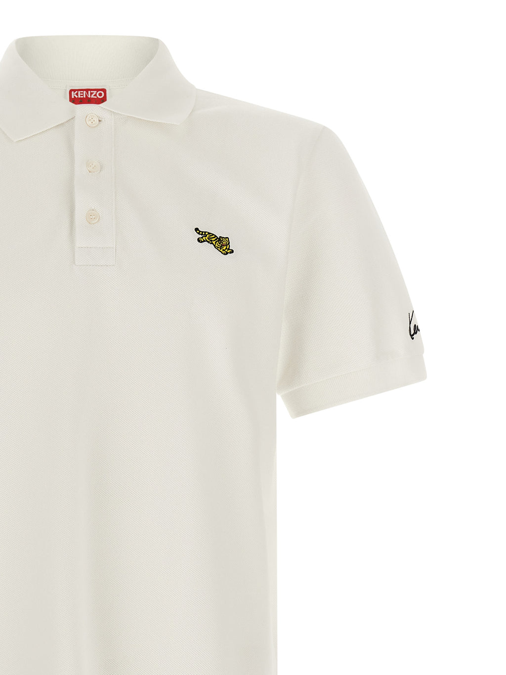 Cotton Happy Tiger Polo Shirt