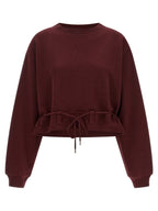 Bordeaux Cotton Haserfiela Sweatshirt