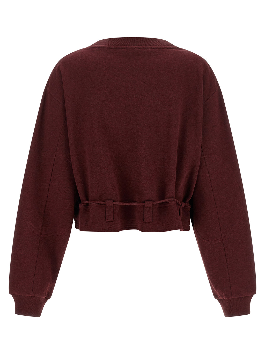 Bordeaux Cotton Haserfiela Sweatshirt