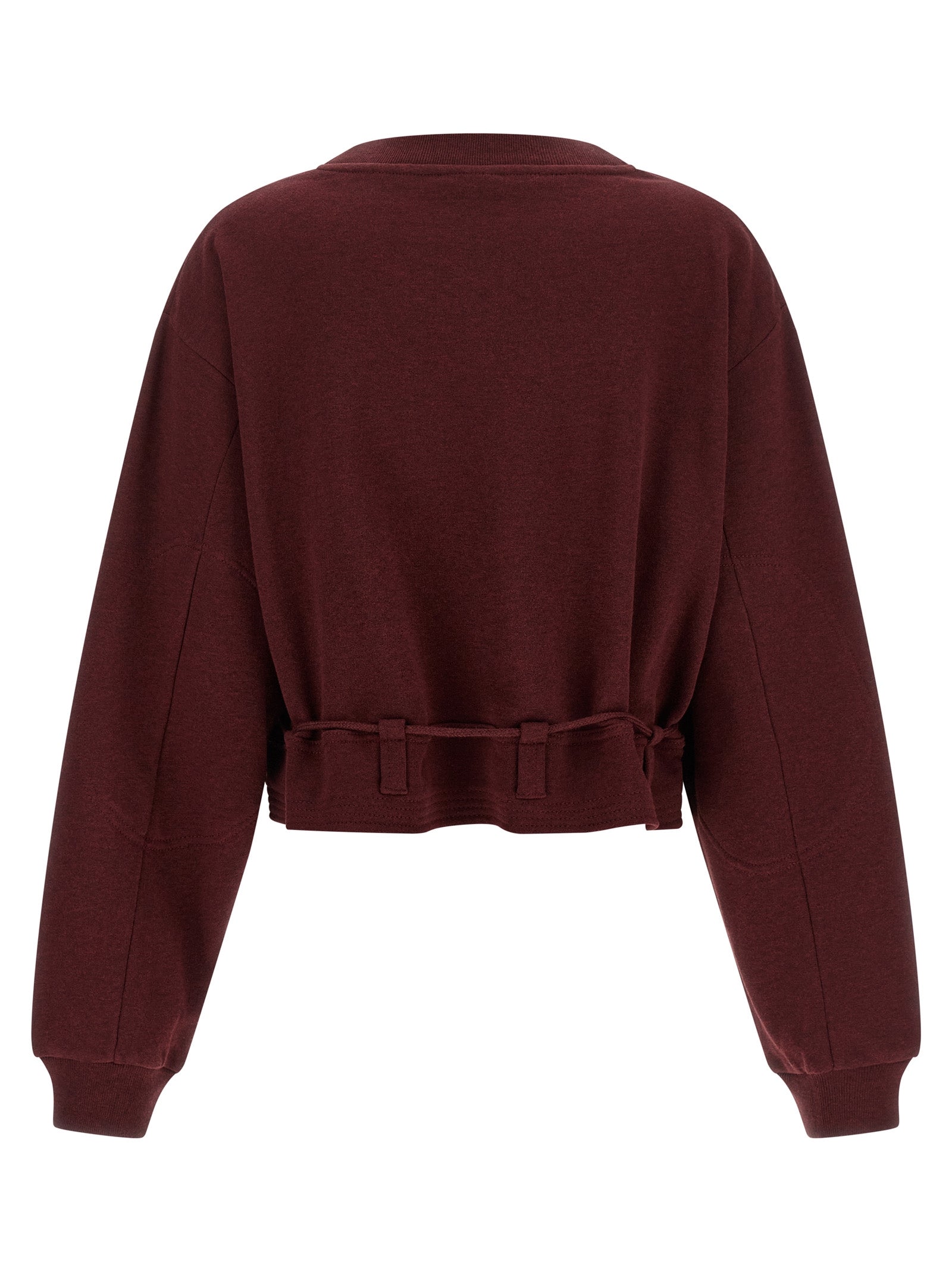 Bordeaux Cotton Haserfiela Sweatshirt