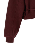 Bordeaux Cotton Haserfiela Sweatshirt