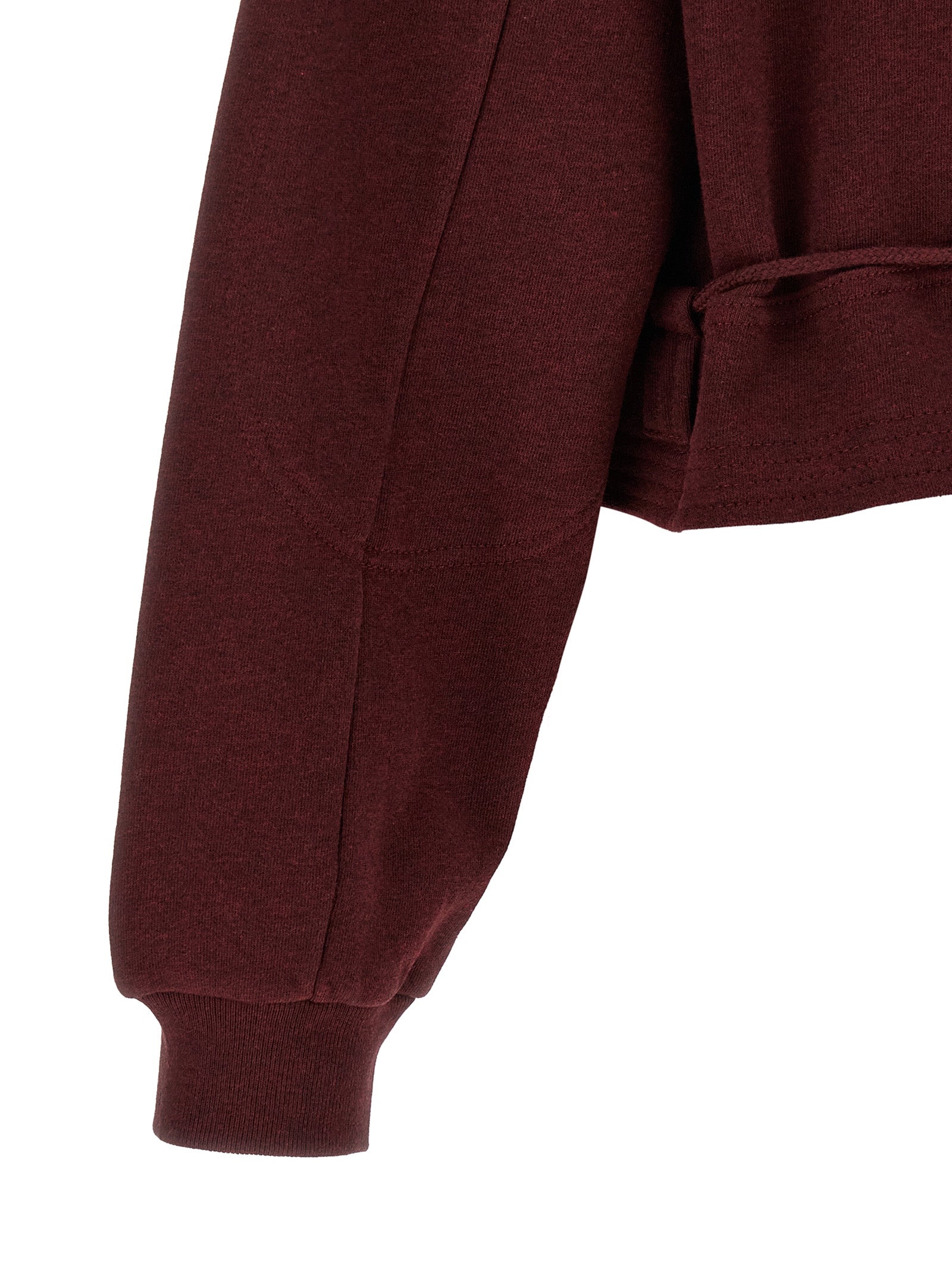 Bordeaux Cotton Haserfiela Sweatshirt