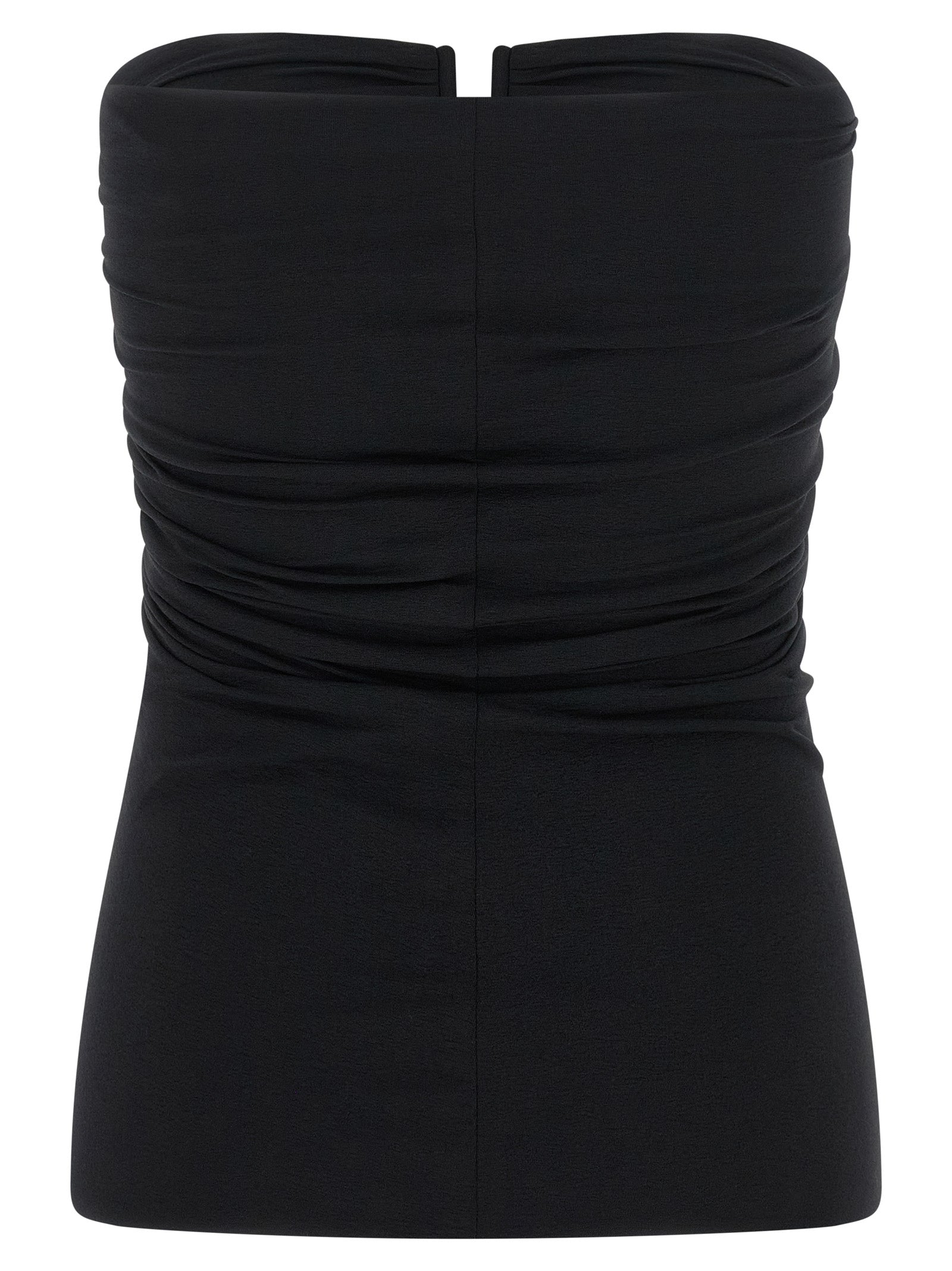 Alannah Black Nylon Bustier Top