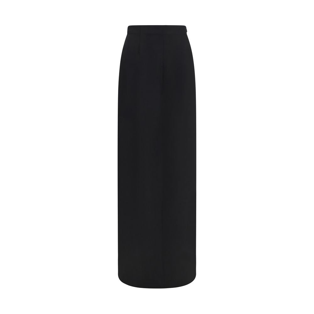 Wool Floor-Length Skirt