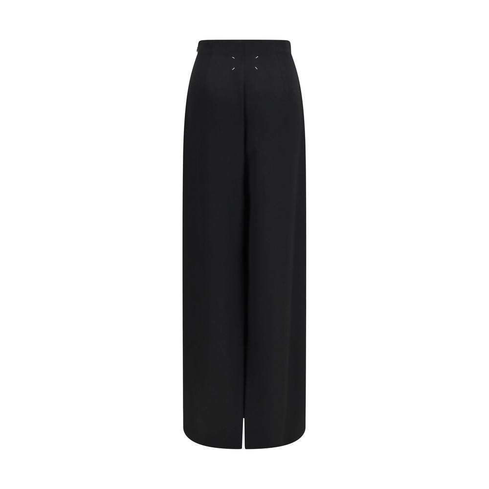 Wool Floor-Length Skirt