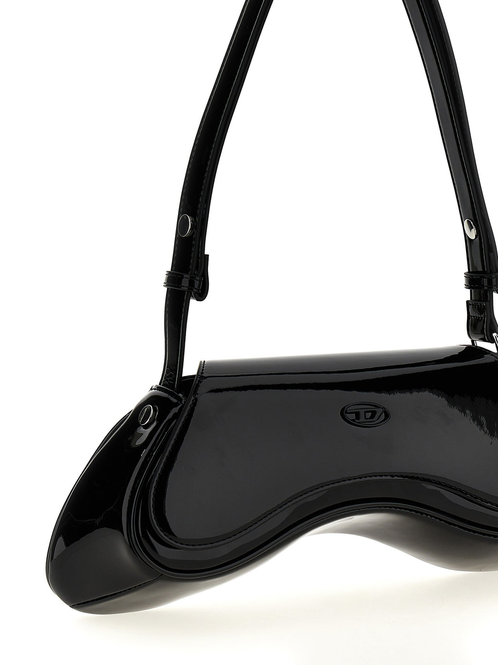 Shiny Polyurethane Play Crossbody