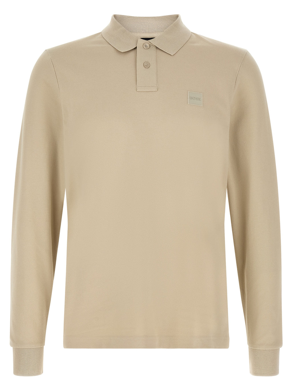 Beige Cotton-Elastane Passerby Polo
