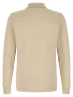 Beige Cotton-Elastane Passerby Polo