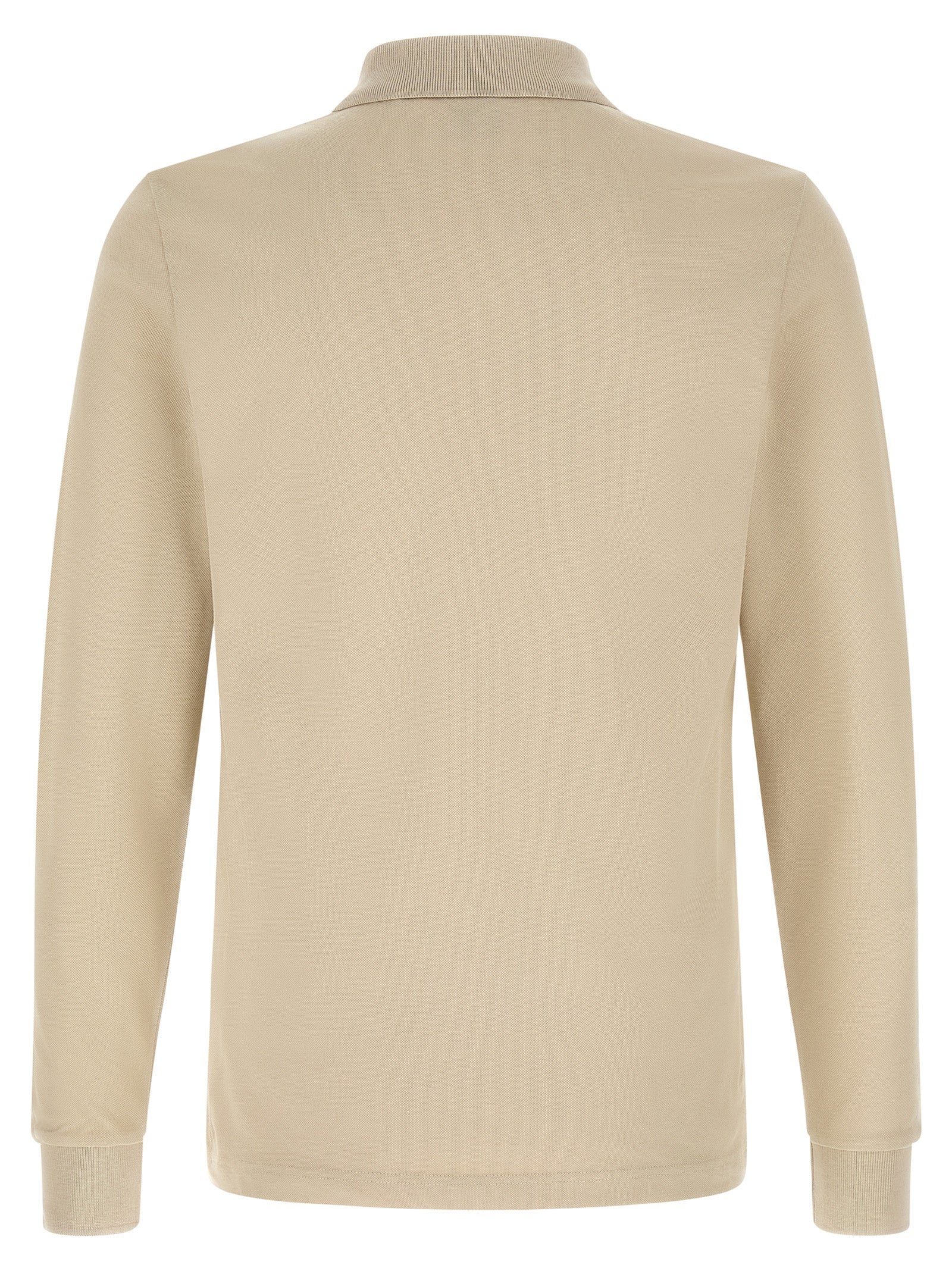 Beige Cotton-Elastane Passerby Polo