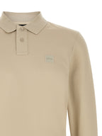 Beige Cotton-Elastane Passerby Polo