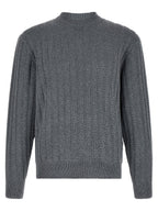 Gray Cotton Cardigan