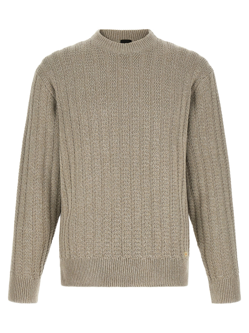 Light Beige Cotton Cardigan