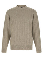 Light Beige Cotton Cardigan