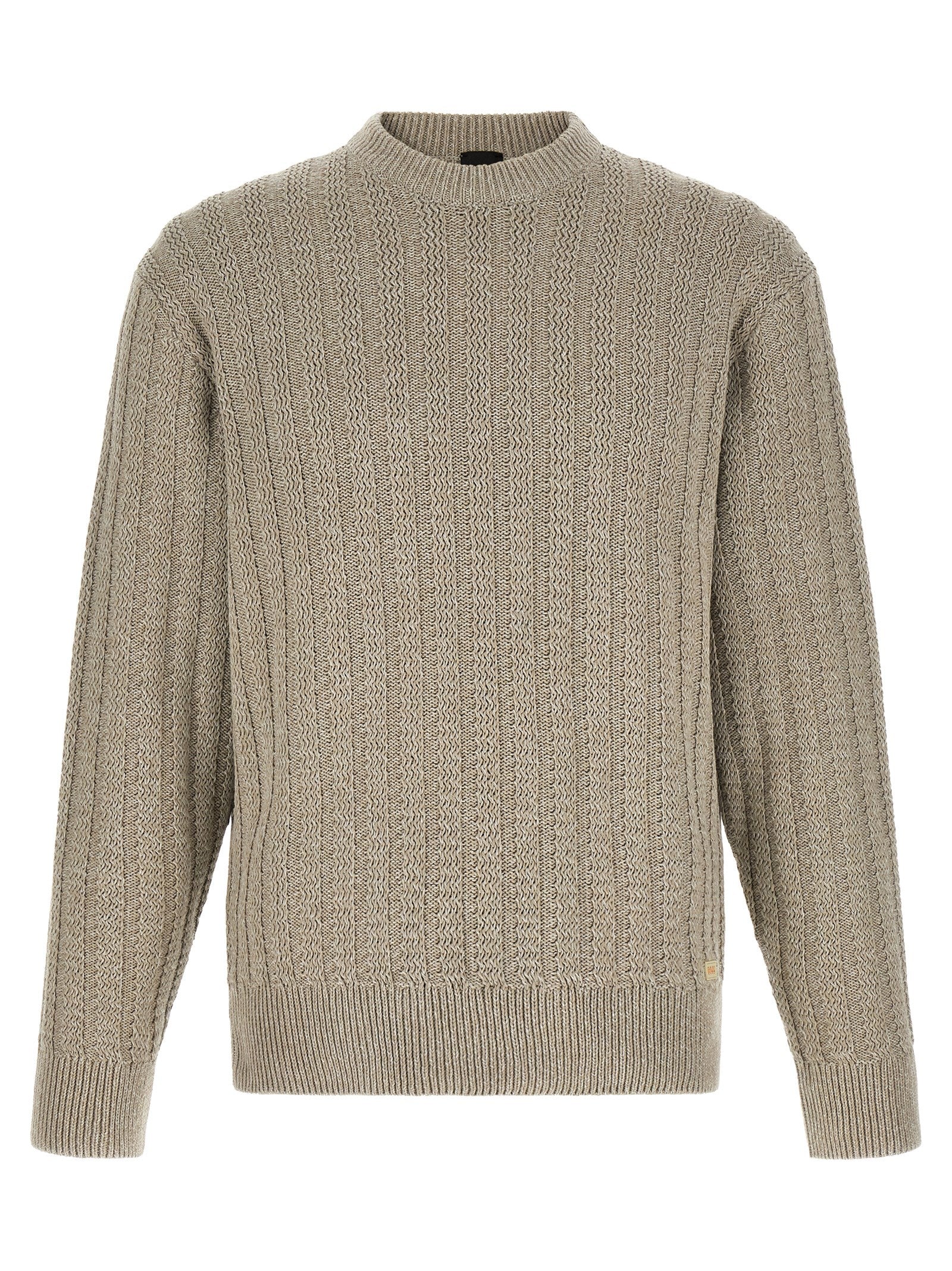 Light Beige Cotton Cardigan