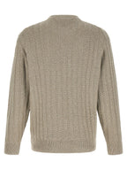 Light Beige Cotton Cardigan